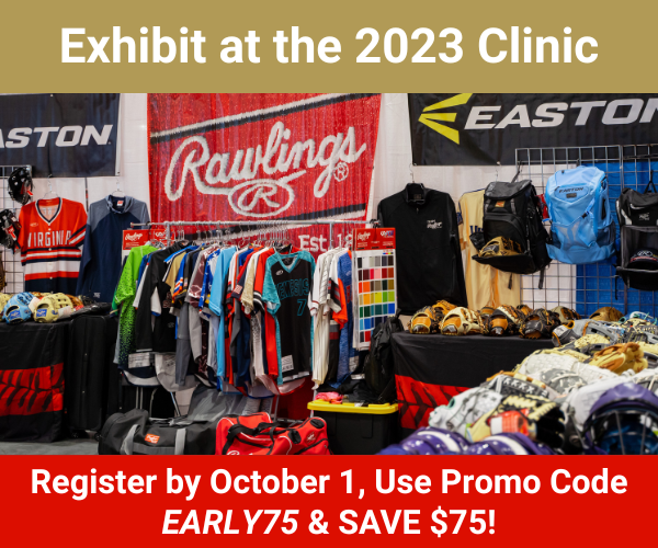 2023 WB Exhibitor Rawlings Register Early Element 600 by 500